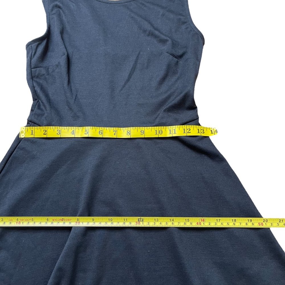 FB Sister Womens Dress Small S Black Fit & Flare Mini Sleeveless - Picture 9 of 10